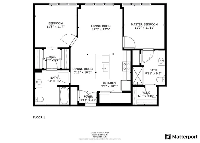 The Urban Oasis Garage Parking Walk-In Shower
